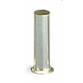 WAGO Aderendhülse Hülse für 1 mm? / AWG 18 ohne Kunststoffkragen silberfarben 216-123