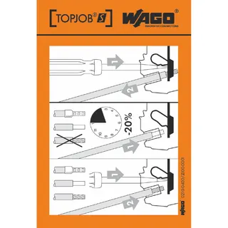 WAGO Handhabungsaufkleber 210-400/2000-001