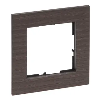 Legrand Rahmen SEANO Natura 1-f.Eiche dunkelbraun