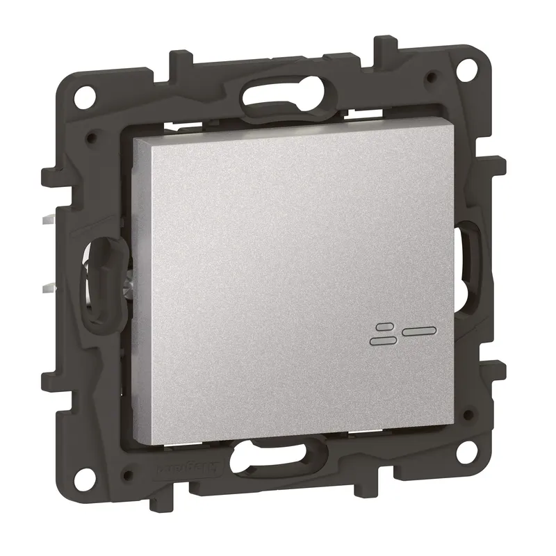 Legrand Schalter/Dimmer 863753 Niloe Step Netatmo Alu