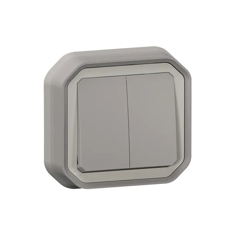 Legrand Doppelwechselschalter 069815L Plexo New