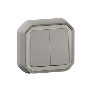 Legrand Doppelwechselschalter 069815L Plexo New