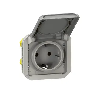 Legrand Einsatz 069570L SCHUKO-SDO Plexo New IP44 grau