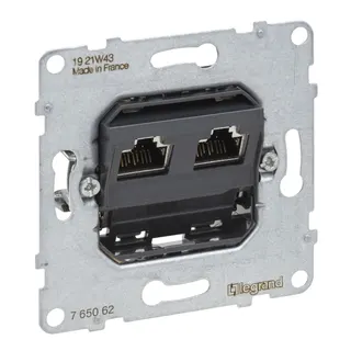 Legrand Einsatz SEANO Datendo.2xRJ45 Kat.6A STP