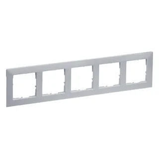 Legrand Rahmen SEANO 5-f.alu
