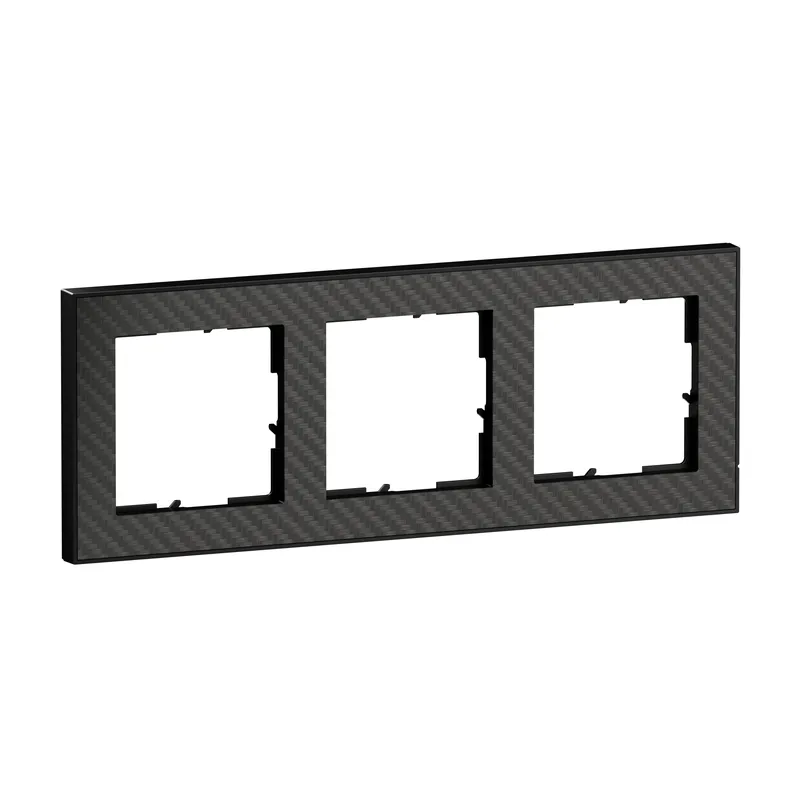 Legrand Rahmen SEANO+3-f.m.Karbon