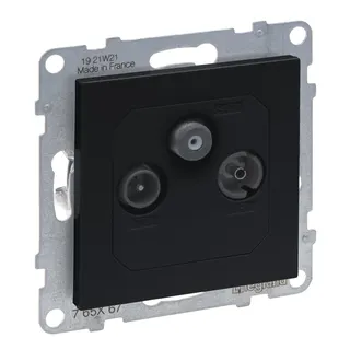 Legrand Einzeldose SEANO TV-R-SAT f.HD-TV anthr