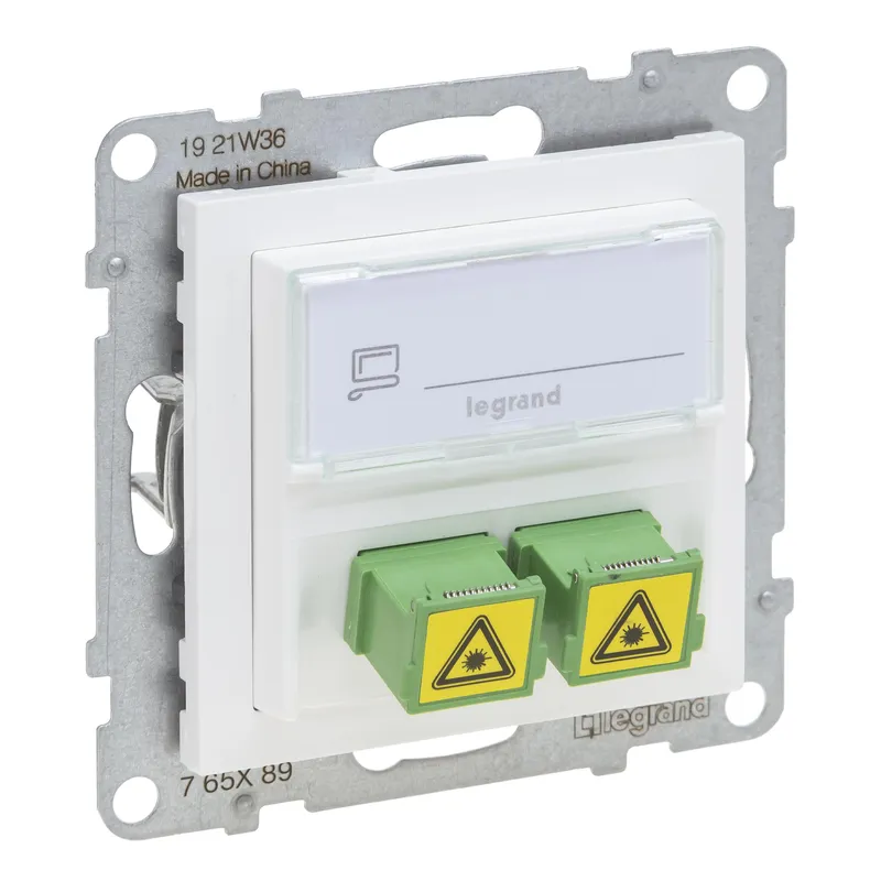 Legrand Steckdose SEANO SC/APC Duplex Adapter UW
