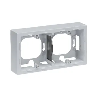 Legrand Aufputzgehäuse SEANO 2-f.alu