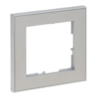 Legrand Rahmen SEANO+1-f.m.Brushed Steel
