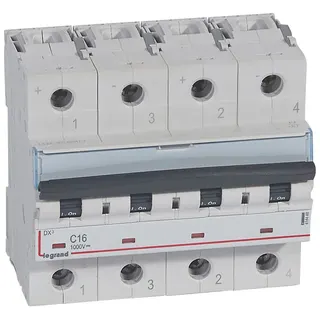 Legrand Leitungsschutzschalter DX3 1000V DC 16A 2-pol.4 Module