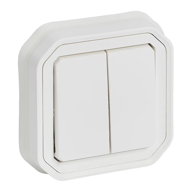 Legrand Doppelwechselschalter 069855L Plexo New
