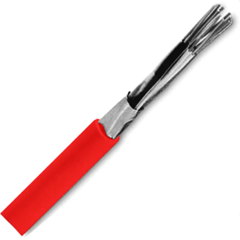 NEUT Brandmeldekabel J-H(ST)H 2x2x0,8 RG100m rot halogenfrei