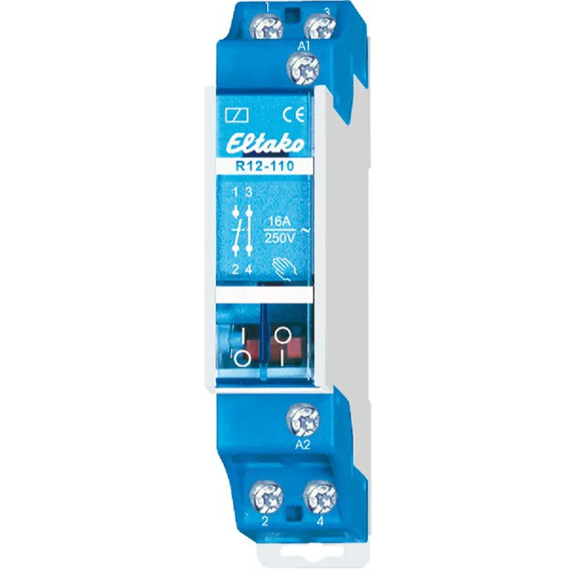 Eltako Installationsrelais R12-110-12V 16A 1 Ö + 1 S