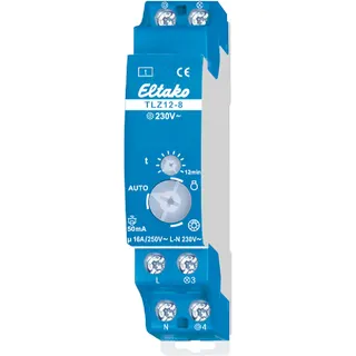 Eltako Treppenlicht-Zeitschalter TLZ12-8 LED/ESL bis 100W 16A/250VAC