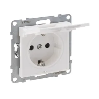 Legrand Steckdose SCHUKO SEANO SL Klappdeckel IP21 UW