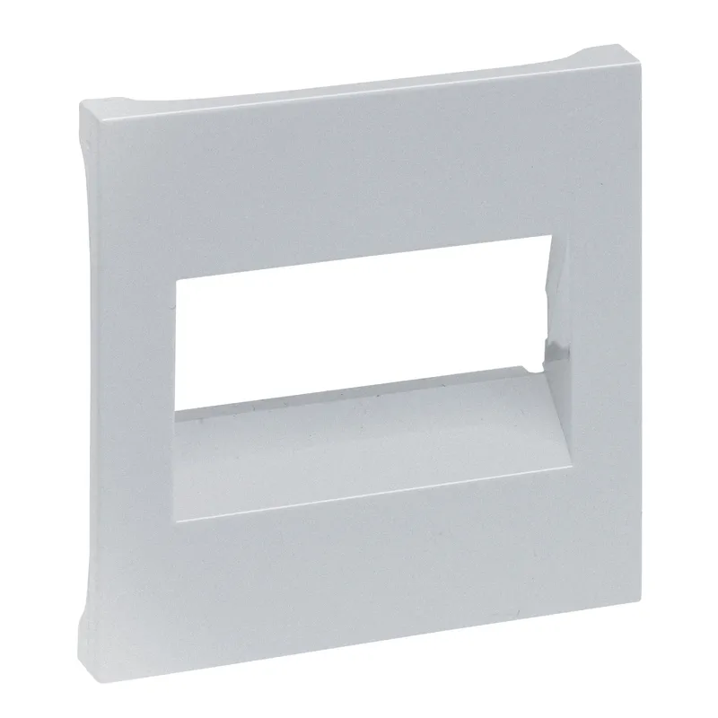 Legrand Abdeckung SEANO RJ45 f.1-u.2-f.Datendosen alu