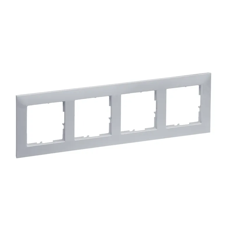 Legrand Rahmen SEANO 4-f.alu