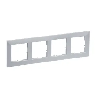 Legrand Rahmen SEANO 4-f.alu