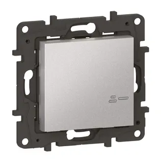 Legrand Wandsender 863706 Niloe Step Netatmo Licht 1-f.Alu
