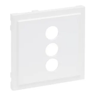 Legrand Abdeckung SEANO f.3-f.RCACinch-Anschlussdo.ultraws