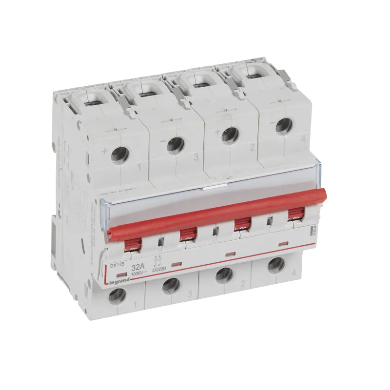 Legrand Lasttrennschalter DX3 2P 32A 1000V DC 6 Module