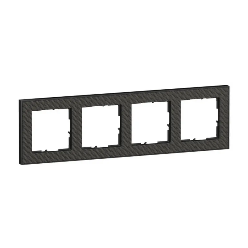 Legrand Rahmen SEANO+4-f.m.Karbon