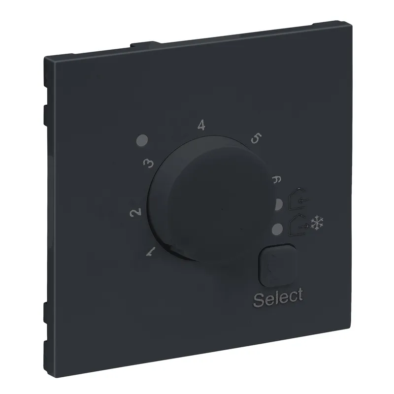 Legrand Abdeckung SEANO f.elektr.Raumthermostat anthr