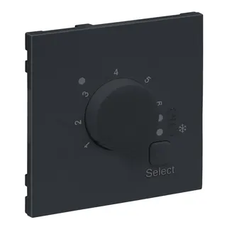 Legrand Abdeckung SEANO f.elektr.Raumthermostat anthr