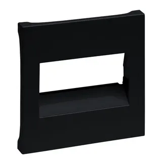 Legrand Abdeckung SEANO RJ45 f.1-u.2-f.Datendosen sw