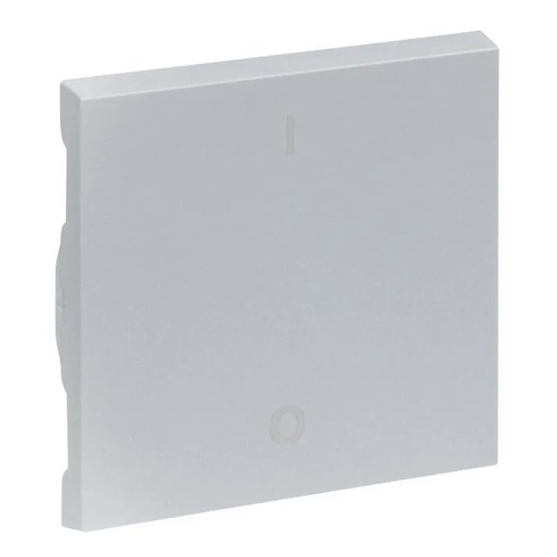 Legrand Wippe SEANO 2-pol m.Symbol O/I alu