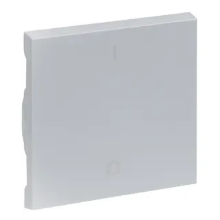 Legrand Wippe SEANO 2-pol m.Symbol O/I alu