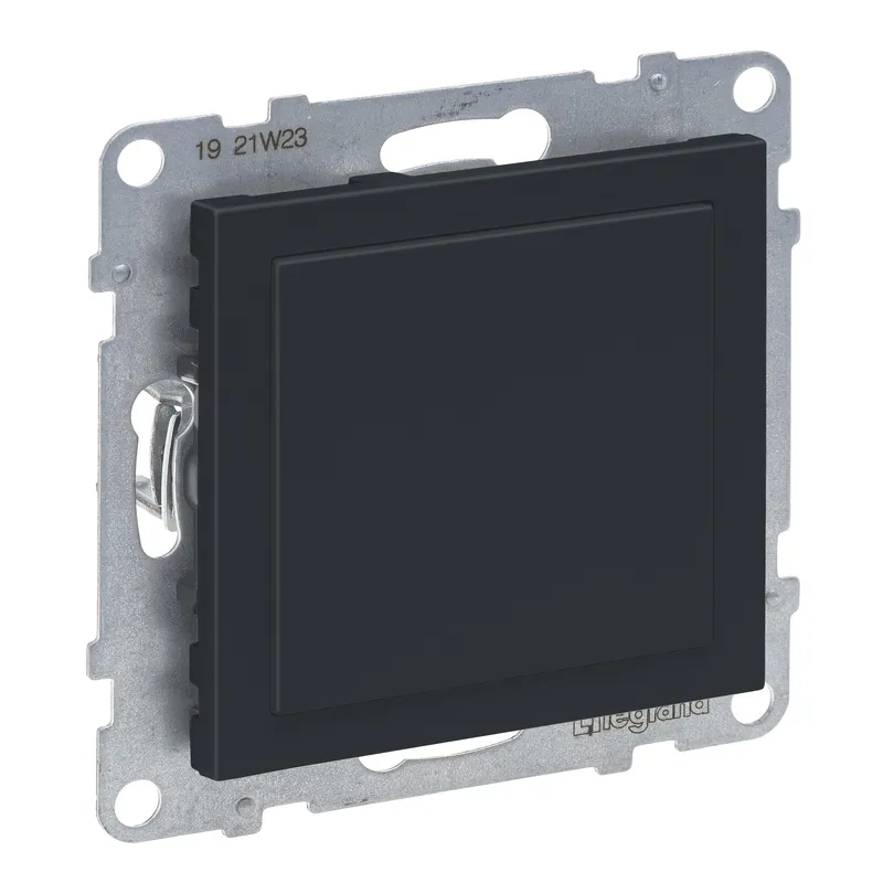 Legrand Blindabdeckung SEANO u.Mosaic-Adapter anthr