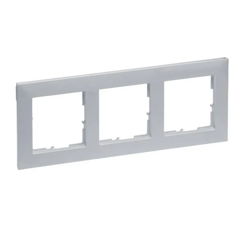 Legrand Rahmen SEANO 3-f.alu