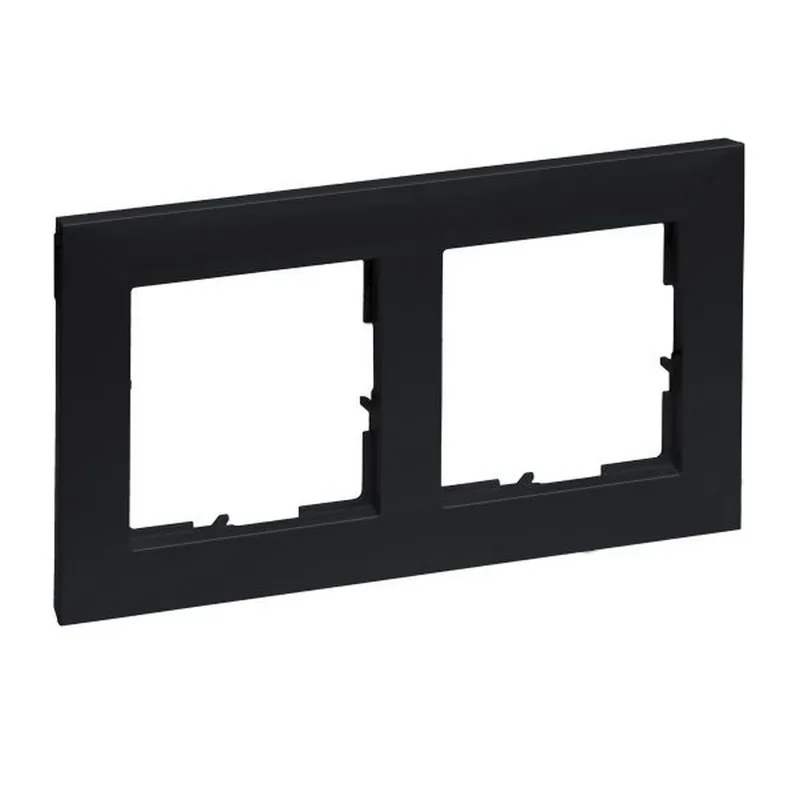 Legrand Rahmen SEANO 2-f.sw