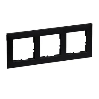 Legrand Rahmen SEANO 3-f.sw