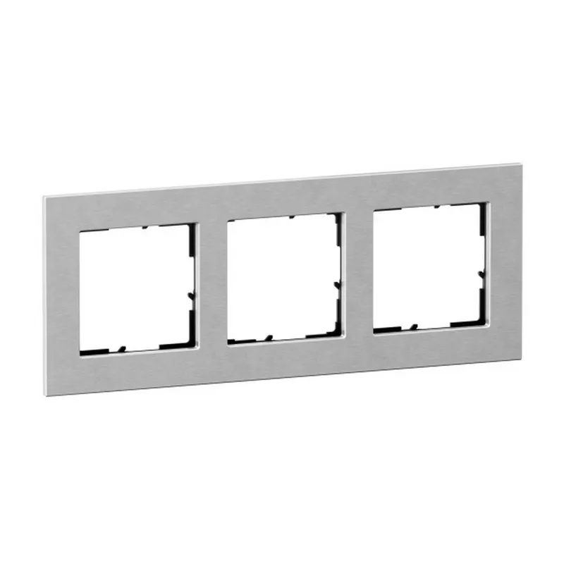 Legrand Rahmen SEANO Natura 3-f.alu eloxiert