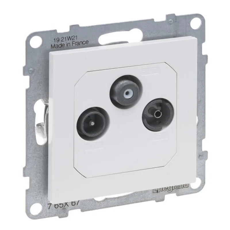 Legrand Einzeldose SEANO TV-R-SAT f.HD-TV ultraws