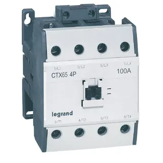 Legrand Leistungsschütz CTX3 4P 100A AC1 65A AC3 230V AC