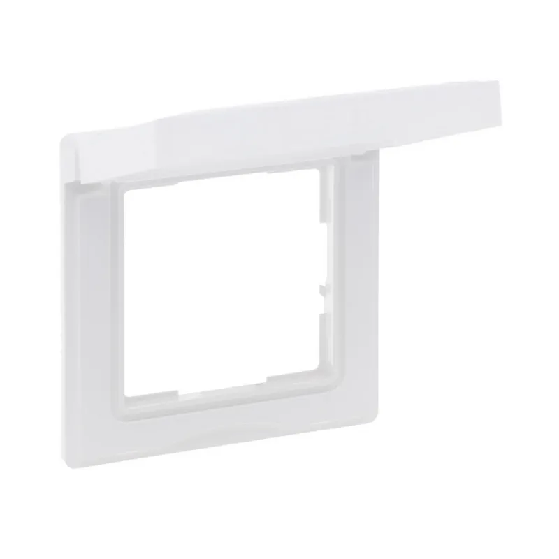 Legrand Rahmen SEANO 1-f.m.Klappdeckel IP44 in ultraws