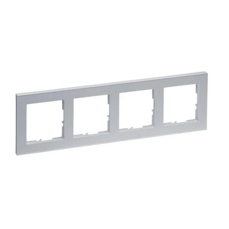 Legrand Rahmen SEANO+4-f.alu