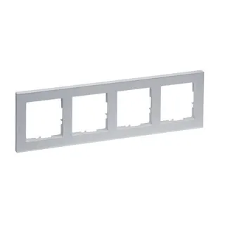 Legrand Rahmen SEANO+4-f.alu