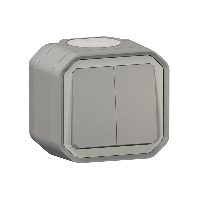 Legrand Doppelwechselschalter 069715L Plexo New