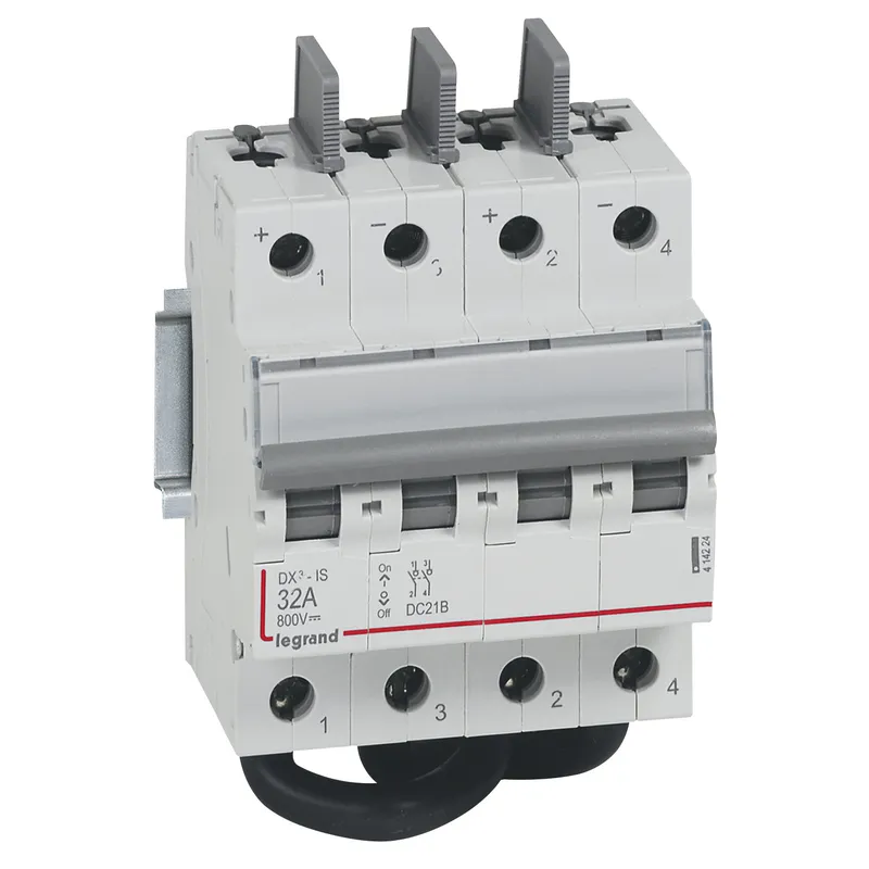 Legrand Lasttrennschalter DX3 2P 32A 800V DC 4 Module