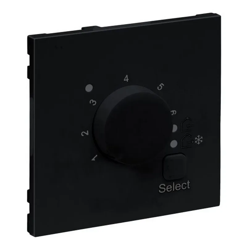 Legrand Abdeckung SEANO f.elektronisches Raumthermostat sw