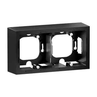 Legrand Aufputzgehäuse SEANO 2-f.sw