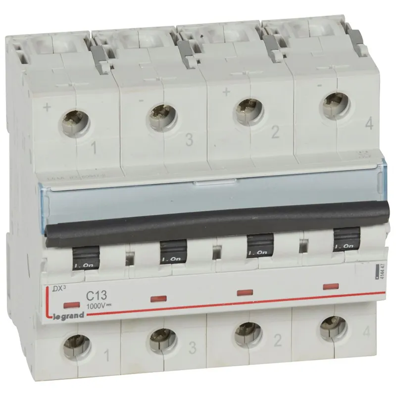 Legrand Leitungsschutzschalter DX3 1000V DC 13A 2-pol.4 Module
