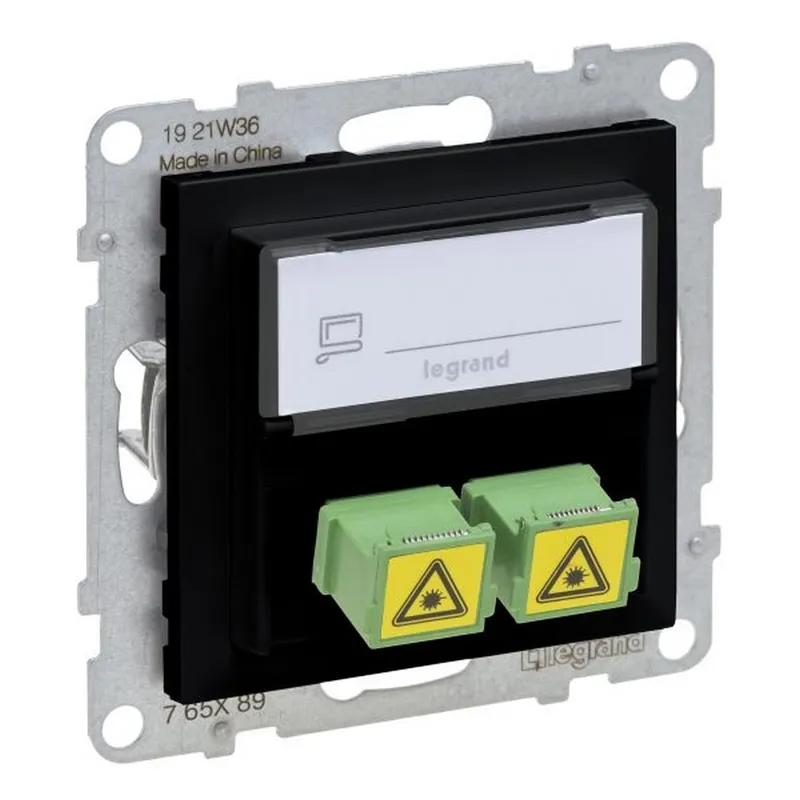 Legrand Steckdose SEANO SC/APC Duplex Adapter SW