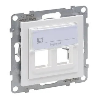 Legrand Rahmen SEANO 2-f.Adapter f.Datendo.n ultraws