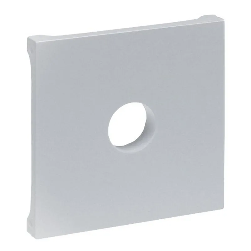 Legrand Abdeckung SEANO f.Anschlussdose F-Typ alu